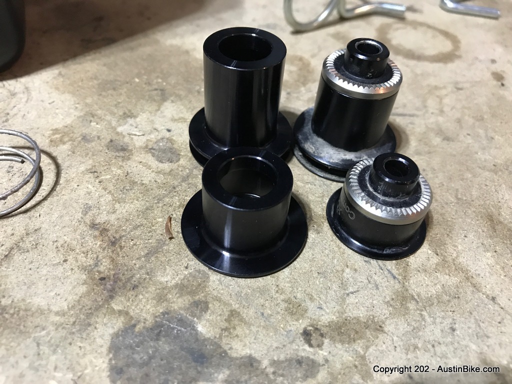 Changing DT Swiss End Caps