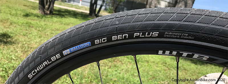 Krachtcel Kijkgat Enten AustinBike.com - Review - Schwalbe Big Ben Tires